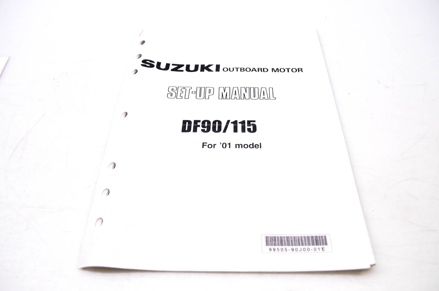 OEM Suzuki 99505-90J00-01E 2001 Suzuki Outboard Motor Set Up Manual DF90/115
