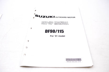 OEM Suzuki 99505-90J00-01E 2001 Suzuki Outboard Motor Set Up Manual DF90/115