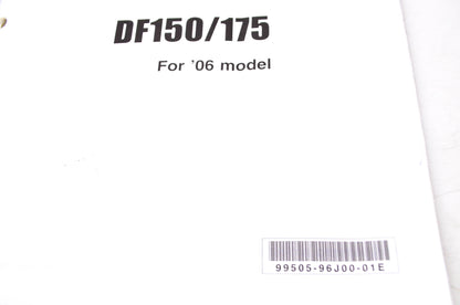 OEM Suzuki 99505-96J00-01E 2006 Suzuki Outboard Motor Set Up Manual DF150/175