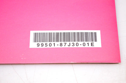 New OEM Suzuki 99501-87J30-01E 2004 Supplementary Service Manual DF40, DF50 4-Stroke NOS