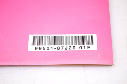 New OEM Suzuki 99501-87J20-01E 2003 Suzuki Outboard Motor Supplementary Service Manual DF40, DF50 4-Stroke NOS