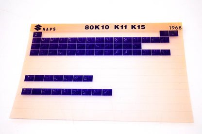 OEM Suzuki 80K10 K11 K15 1968 Suzuki 80K10 K11 K15 Microfiche