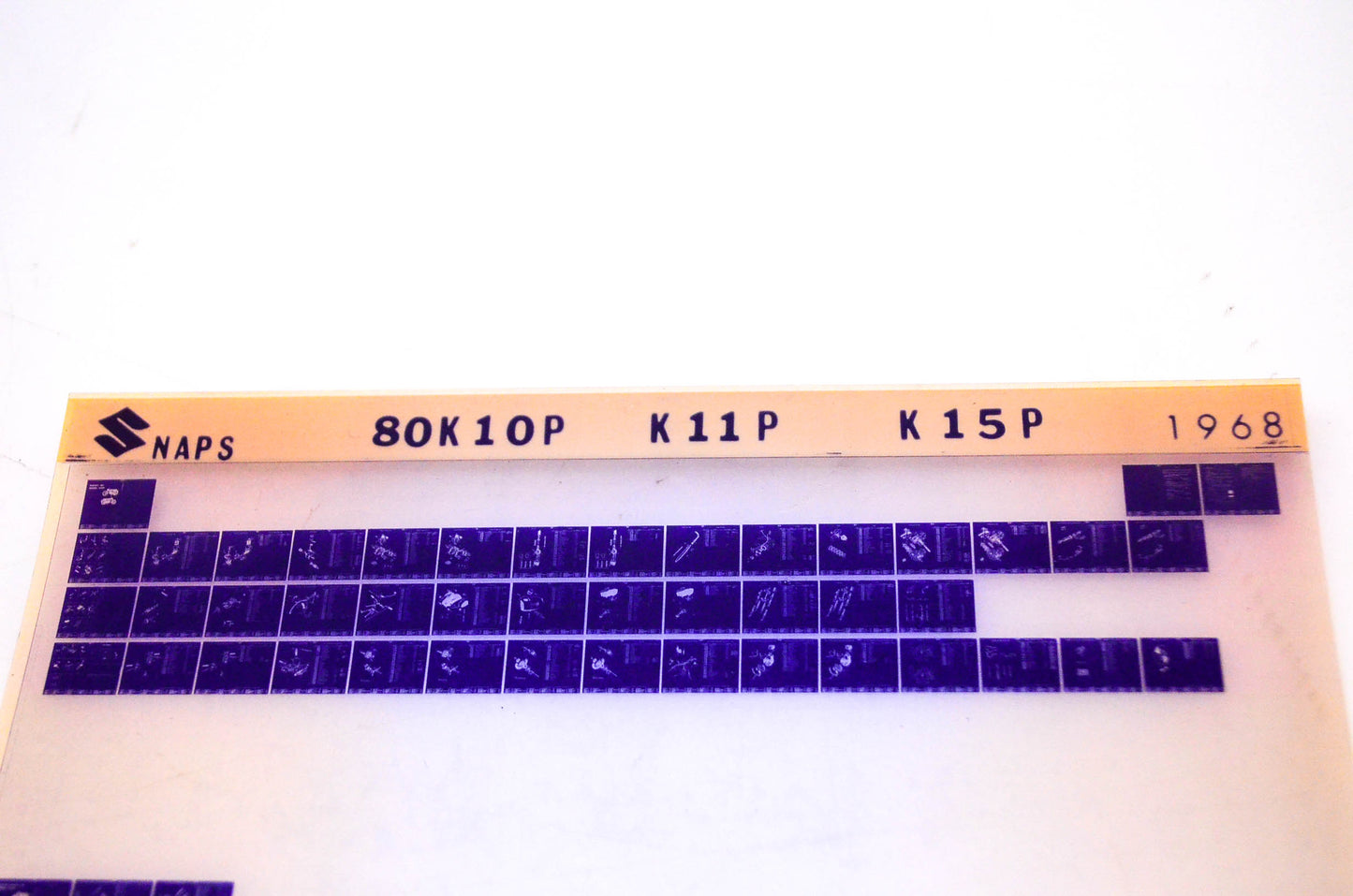 OEM Suzuki 80K10P K11P K15P 1968 Suzuki 80K10P K11P K15P Microfiche