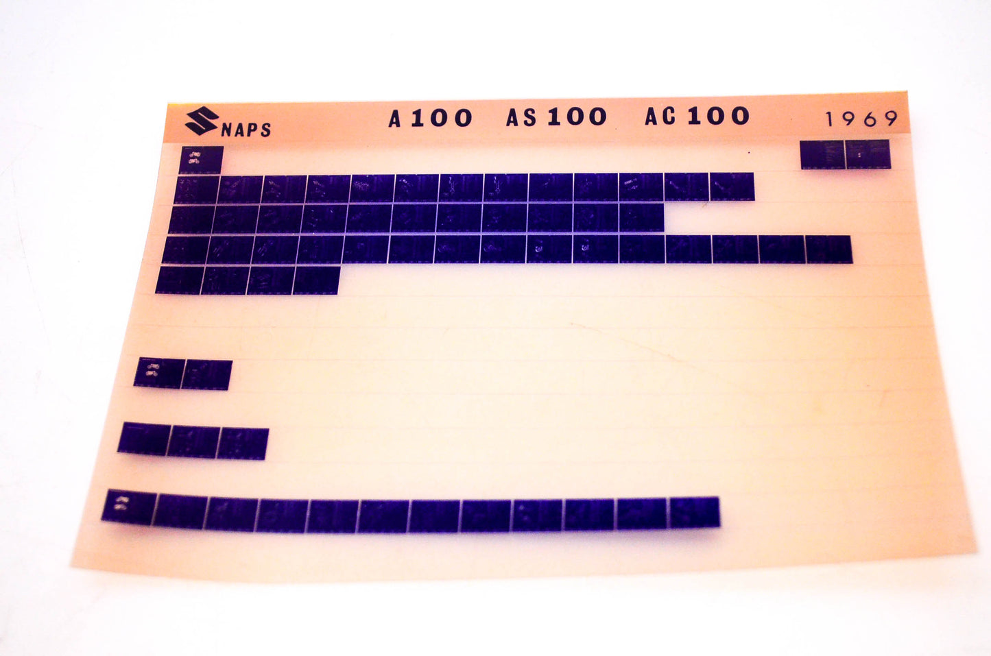 OEM Suzuki A100 AS100 AC100 1969 Suzuki A100 AS100 AC100 Microfiche