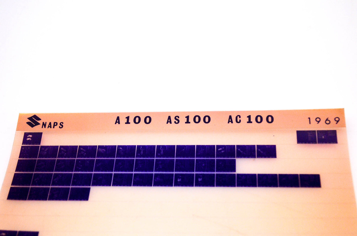 OEM Suzuki A100 AS100 AC100 1969 Suzuki A100 AS100 AC100 Microfiche