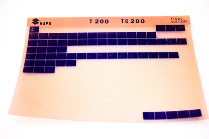 OEM Suzuki T200 TC200 Suzuki T200 TC200 Final Edition Microfiche