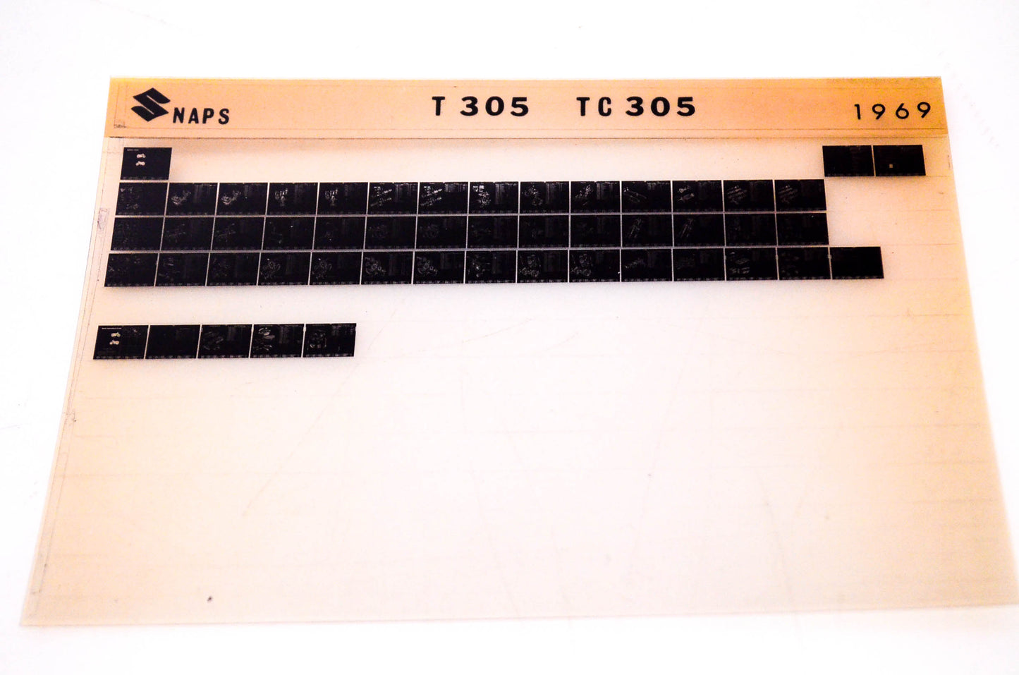 OEM Suzuki T305 TC305 1969 Suzuki T305 TC305 Microfiche