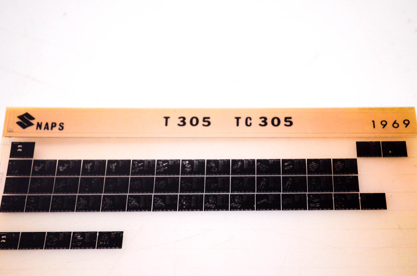 OEM Suzuki T305 TC305 1969 Suzuki T305 TC305 Microfiche