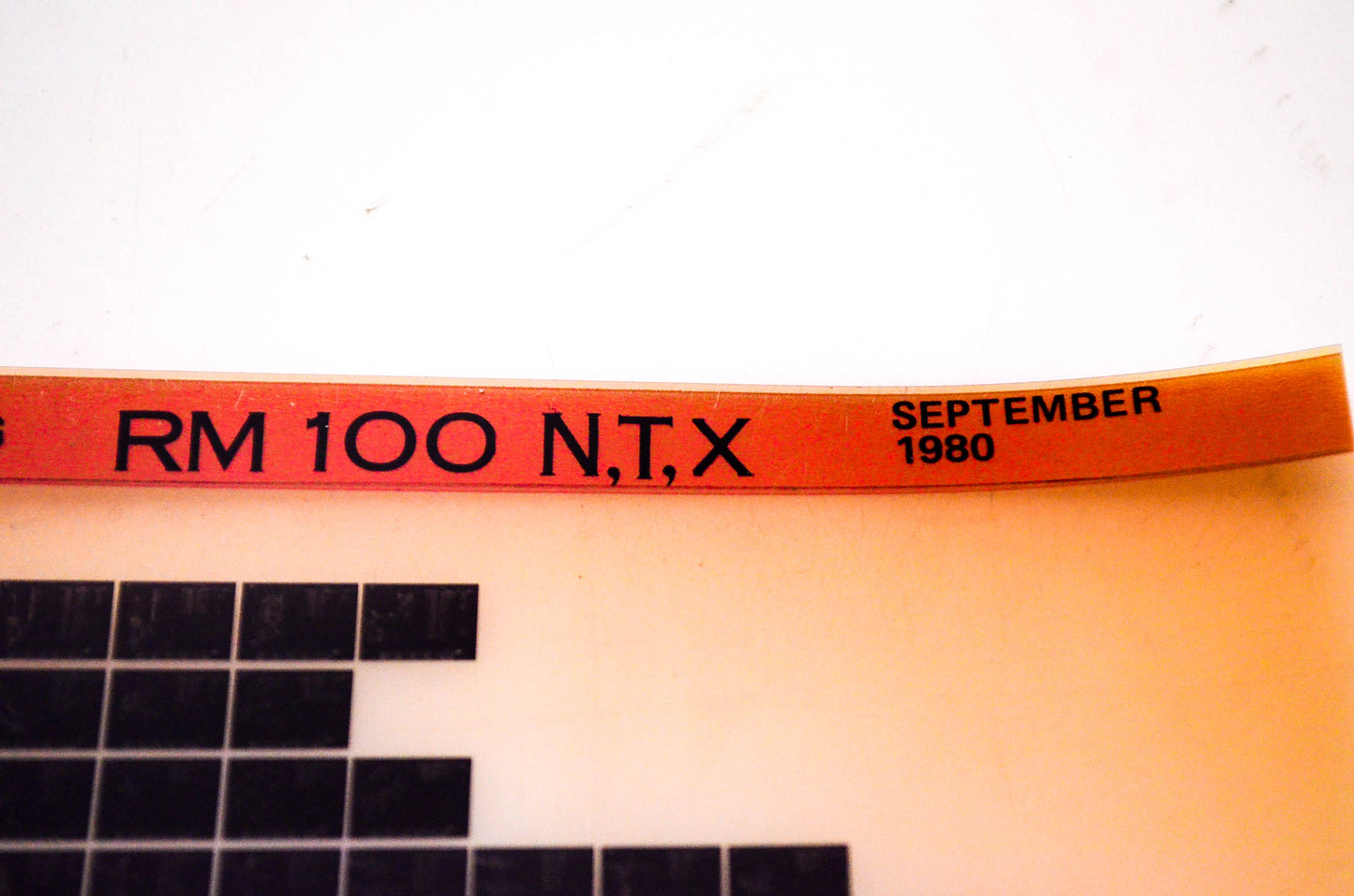 OEM Suzuki RM 100 N,T,X 1980/September Suzuki Parts Catalog RM 100 N,T,X Microfiche