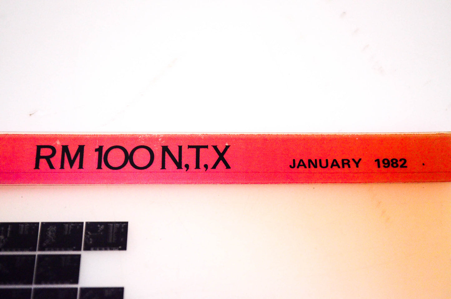 OEM Suzuki RM100 N,T,X 1982/January Suzuki Parts Catalog RM100 N,T,X Microfiche