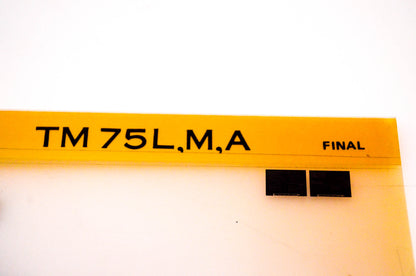 OEM Suzuki TM 75L,M,A Suzuki Parts Catalog TM 75L,M,A Final Edition Microfiche