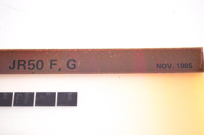 OEM Suzuki JR50 F, G 1985/November Suzuki Parts Catalog JR50 F, G Microfiche