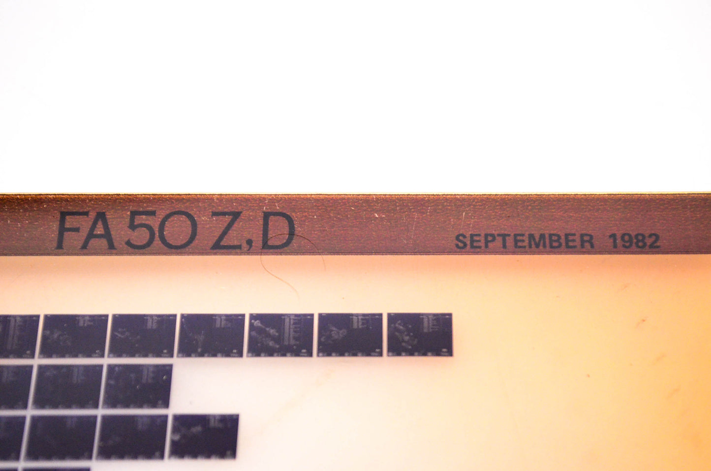 OEM Suzuki FA50Z,D 1982/September Suzuki Parts Catalog FA50Z,D Microfiche