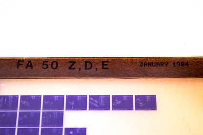 OEM Suzuki FA 50 Z,D,E 1984/January Suzuki Parts Catalog FA 50 Z,D,E Microfiche