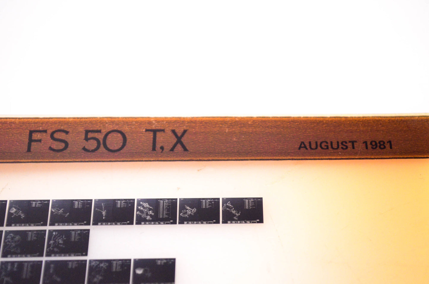 OEM Suzuki FS 50 T,X 1981/August Suzuki Parts Catalog FS 50 T,X Microfiche