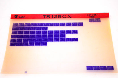 OEM Suzuki TS 125 C,N 1978/October Suzuki TS 125 C,N Microfiche