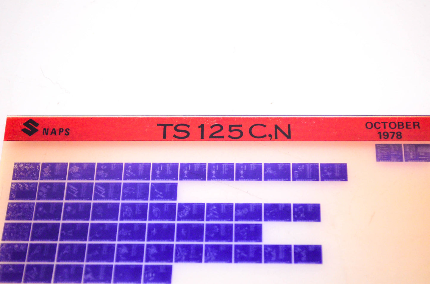 OEM Suzuki TS 125 C,N 1978/October Suzuki TS 125 C,N Microfiche