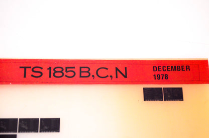 OEM Suzuki TS185B,C,N 1978/December Suzuki Parts Catalog TS185B,C,N Microfiche