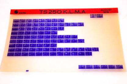 OEM Suzuki TS 250 K,L,M,A 1978/August Suzuki TS 250 K,L,M,A Microfiche