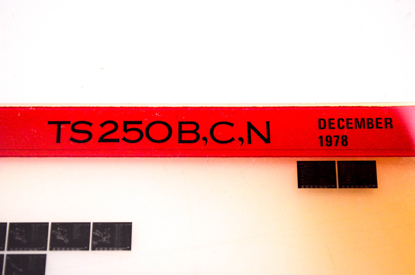 OEM Suzuki TS250B,C,N 1978/December Suzuki Parts Catalog TS250B,C,N Microfiche