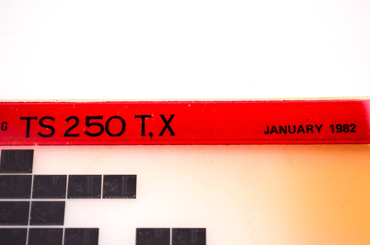 OEM Suzuki TS 250 T,X 1982/January Suzuki Parts Catalog TS 250 T,X Microfiche
