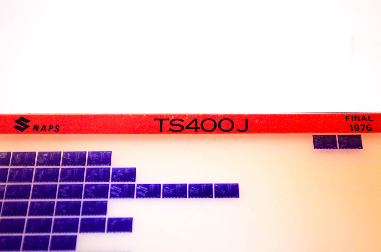 OEM Suzuki TS400J 1976 Suzuki TS400J Final Edition Microfiche