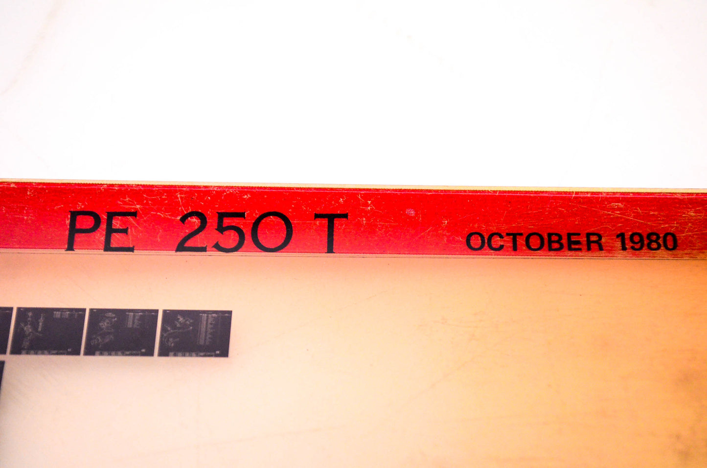 OEM Suzuki PE 250 T 1980/October Suzuki Parts Catalog PE 250 T Microfiche