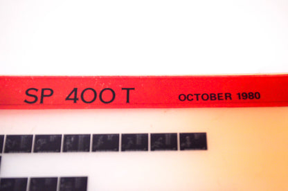 OEM Suzuki SP 400 T 1980/October Suzuki Parts Catalog SP 400 T Microfiche