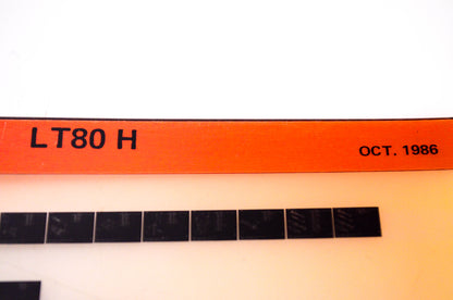 OEM Suzuki LT80 H 1986/October Suzuki Parts Catalog LT80 H Microfiche