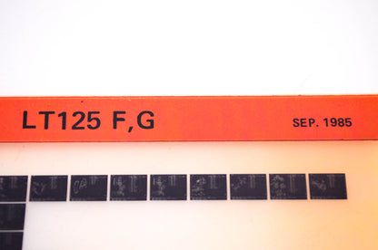 OEM Suzuki LT125 F,G 1985/September Suzuki Parts Catalog LT125 F,G Microfiche