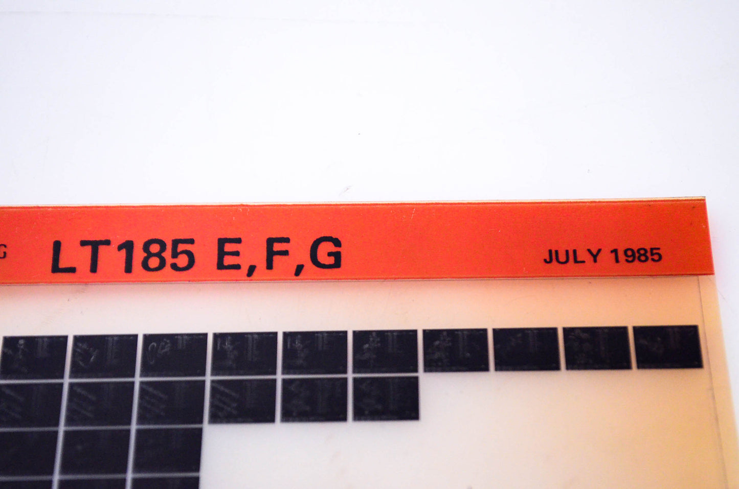 OEM Suzuki LT185 E,F,G 1985/July Parts Catalog Microfiche