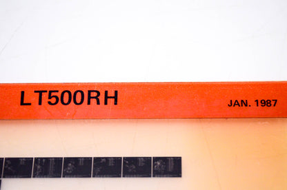 OEM Suzuki LT500RH 1987/January Parts Catalog Microfiche