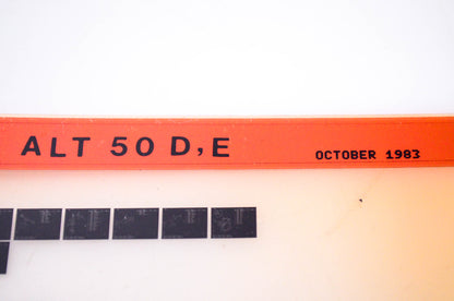 OEM Suzuki ALT50 D,E 1983/October Parts Catalog Microfiche