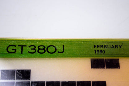 OEM Suzuki GT380J 1980/February Parts Catalog Microfiche
