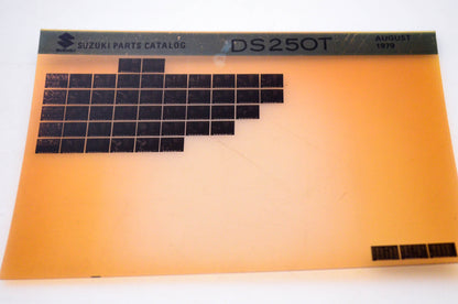 OEM Suzuki DS250T 1979/August Parts Catalog Microfiche