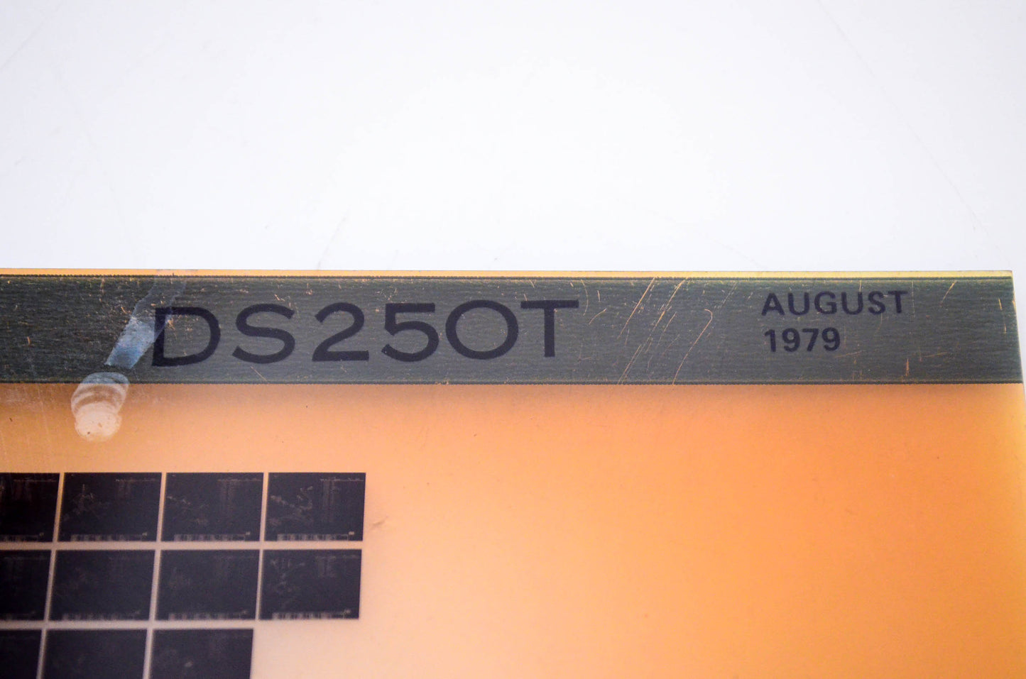 OEM Suzuki DS250T 1979/August Parts Catalog Microfiche