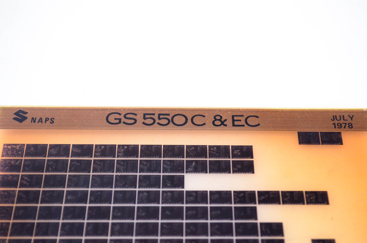 OEM Suzuki GS 550C & EC 1978/July Microfiche