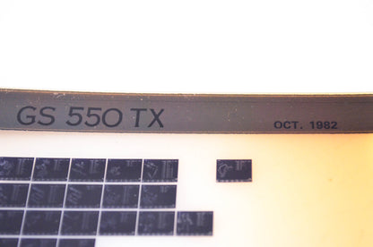 OEM Suzuki GS 550 TX 1982/October Parts Catalog Microfiche