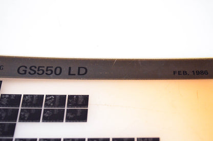 OEM Suzuki GS550 LD 1986/February Parts Catalog Microfiche