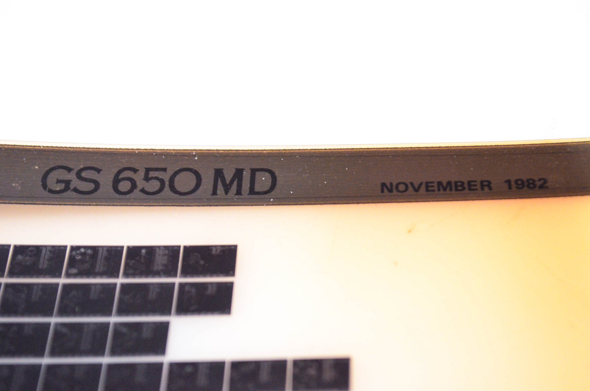 OEM Suzuki GS 650 MD 1982/November Parts Catalog Microfiche