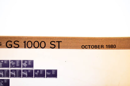 OEM Suzuki GS 1000 ST 1980/October Parts Catalog Microfiche