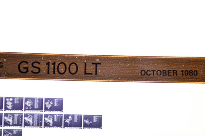 OEM Suzuki GS 1100 LT 1980/October Parts Catalog Microfiche