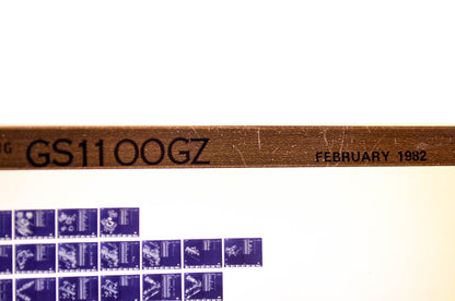 OEM Suzuki GS11 00GZ 1982/February Parts Catalog Microfiche