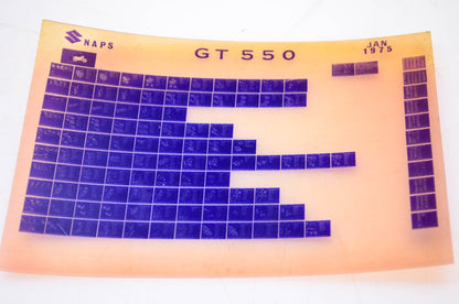 OEM Suzuki GT 550 1975/January Parts Catalog Microfiche