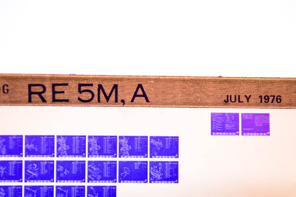 OEM Suzuki RE 5M, A 1976/July Parts Catalog Microfiche