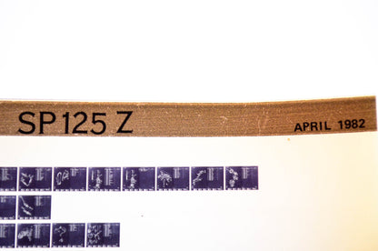 OEM Suzuki SP 125 Z 1982/April Parts Catalog Microfiche