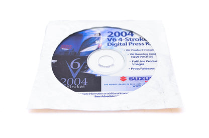 OEM Suzuki 2004 V6 4-Stroke Marine Digital Press Kit DVD