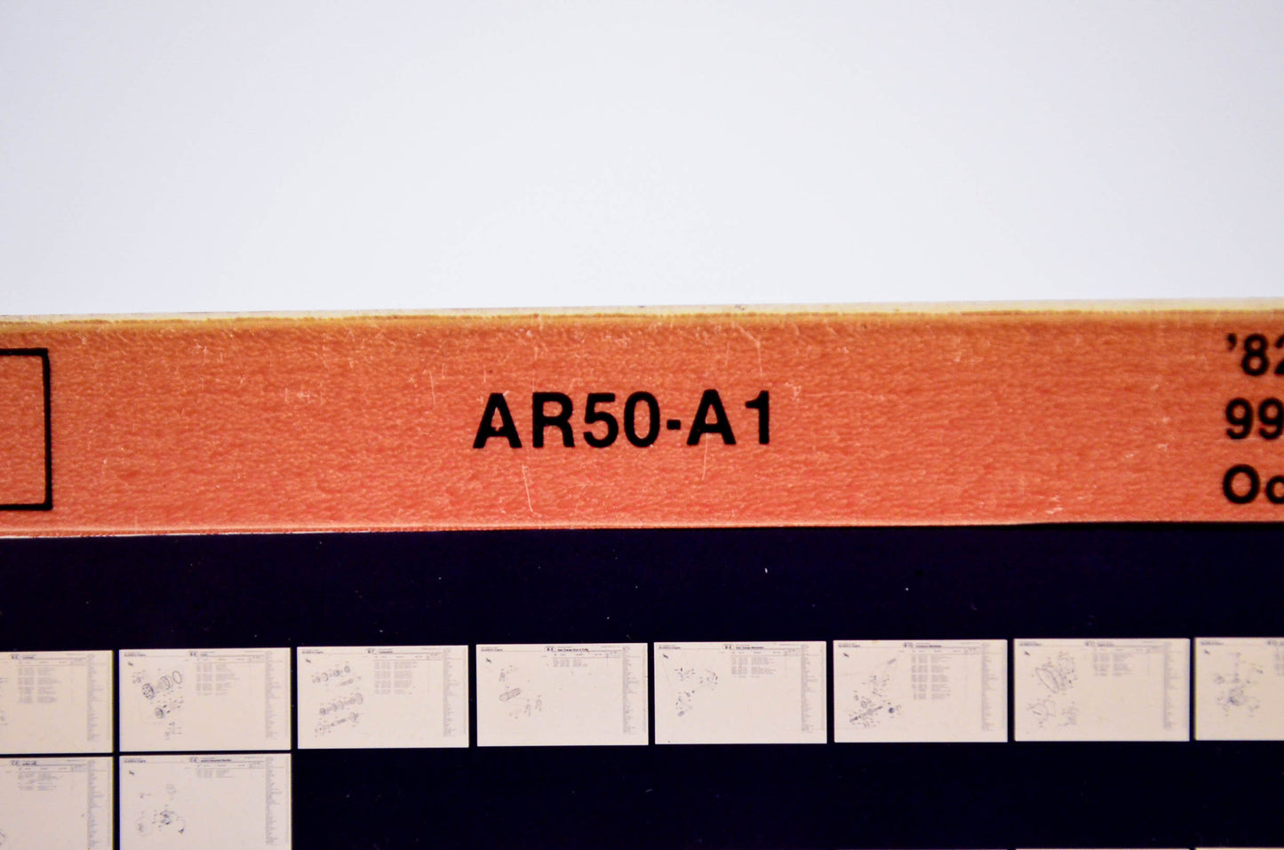 OEM Kawasaki AR50 A1 1982/October 50 Microfiche File '82
