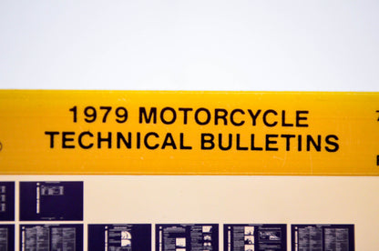 OEM Yamaha 1980/February 8 '79 Motorcycle Technical Bulletins Microfiche