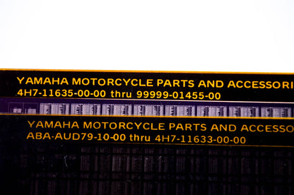 OEM Yamaha ABA-AUD79-10-00 1984/Oct Motorcycle Parts and Accessories Price List Microfiche Pgs 1-2